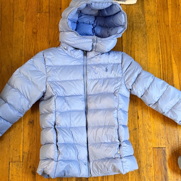 Ralph Lauren Sky Blue Quilted Jacket